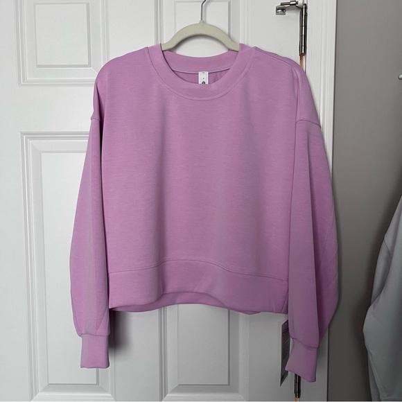 Lululemon Softstreme Perfectly Oversized Cropped Crew - Picture 3 of 6